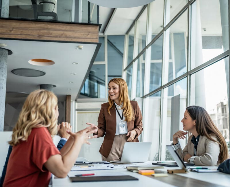 Photo de la gouvernance lors d'un pilotage de la prévention dans le cadre d'une prestation d'ostéopathie en entreprise pour améliorer les objectifs RSE.