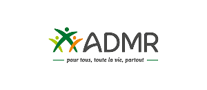 Logo de l'ADMR, qui a sollicité Appicare pour des prestations d'ostéopathie en entreprise pour améliorer la RSE.
