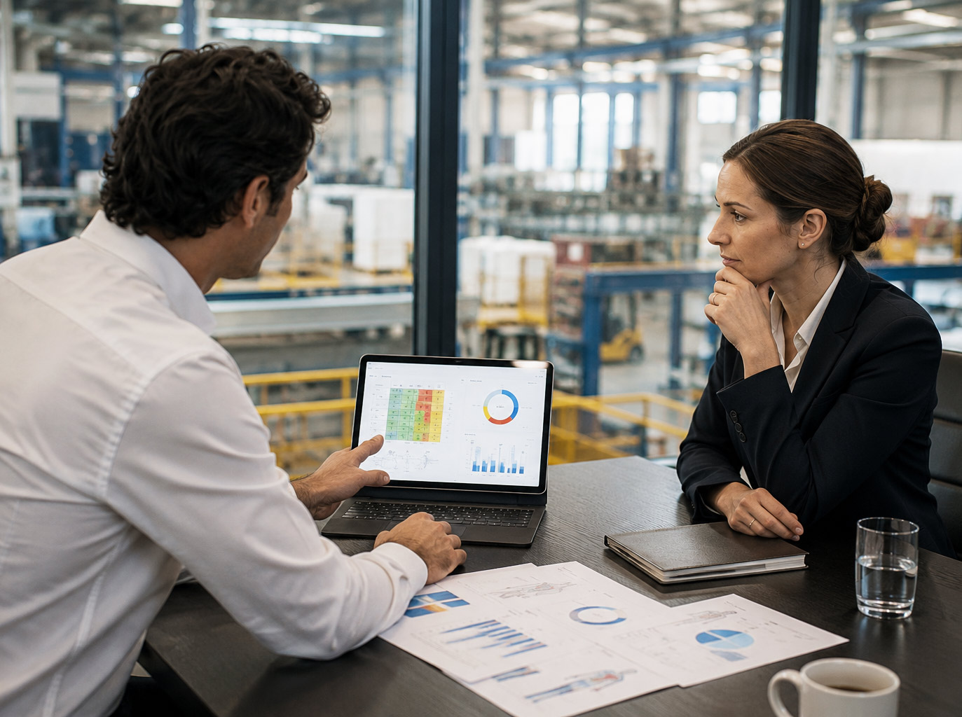 Analyse ergonomique en réunion : restitution d’indicateurs pour orienter les actions de prévention.